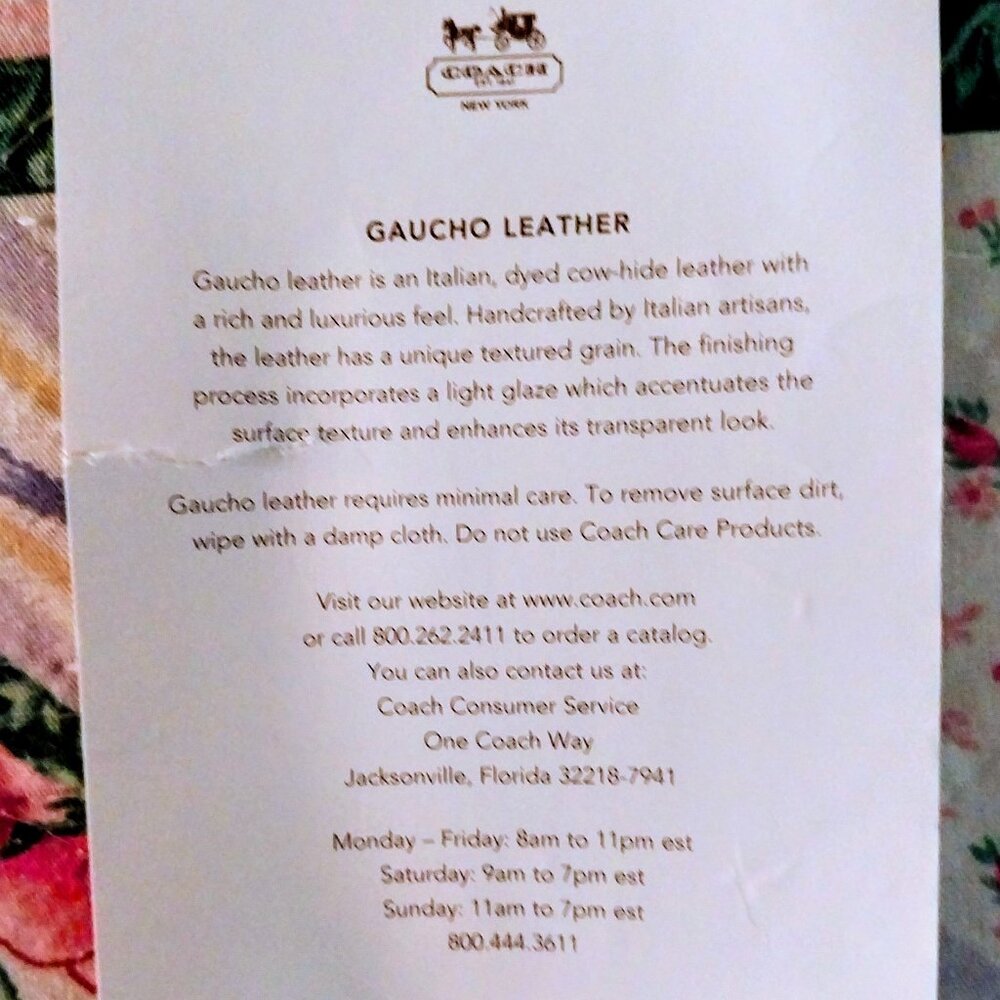 Coach Antique Rose Chelsea Adjustable Chain Purse with Scarf Included - Picture 11 of 11